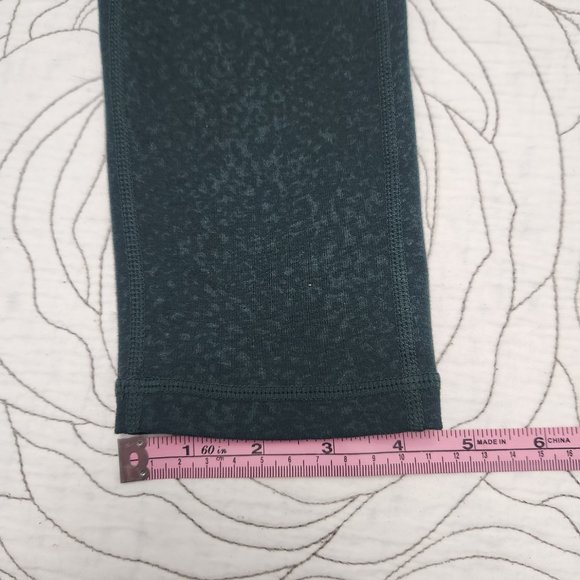 [XS] Deep Green w/ Black Meshed Cut Out Nanette Lepore Leggings - Picture 12 of 14